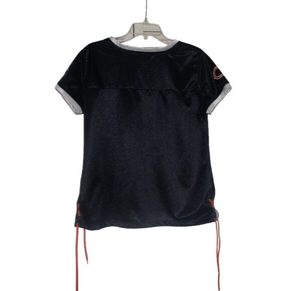 Chicago Bears NFL Team Apparel Pullover Top V-Neck Gems Logo Womens Size  XL - Picture 4 of 7